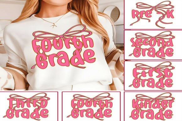 6 Preppy Back to School PNG for Creative Projects