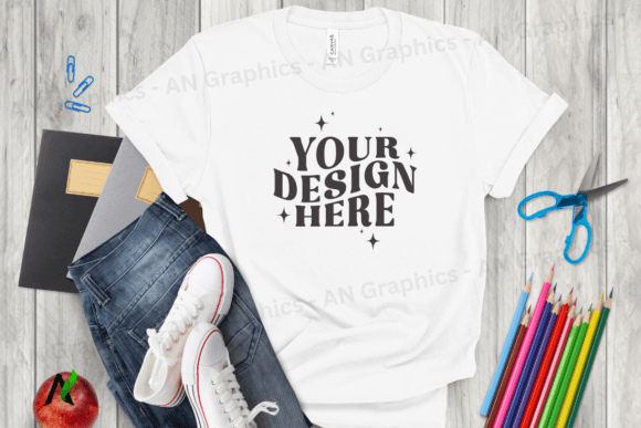 Back to School Bella Canvas Mockup 0249