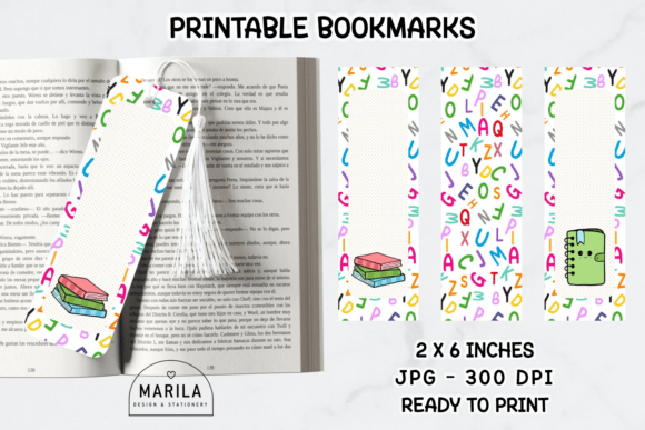 Back to School Bookmarks 4: A Fun and Educational Digital Product for Students and Teachers