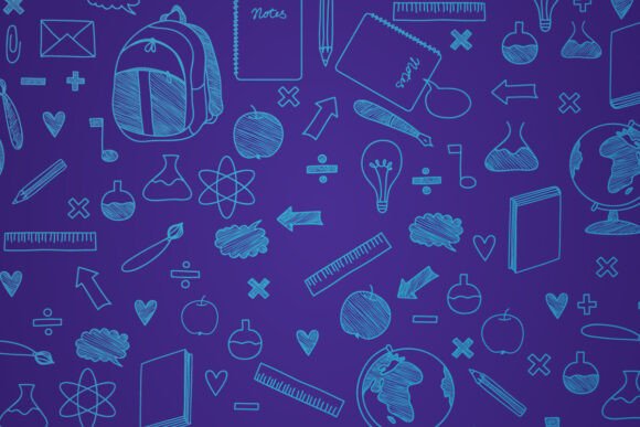 Back to School Pattern with School Items: A Design Essential for Educators and Creators
