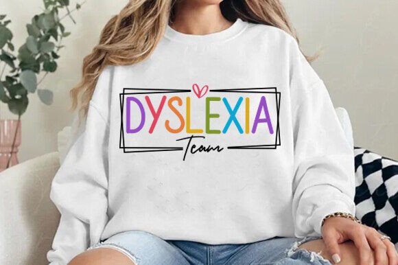 Dyslexia Team SVG PNG Back to School