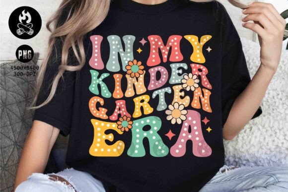 In My Kindergarten Era PNG, Back To School: A Playful Way to Celebrate Learning Milestones