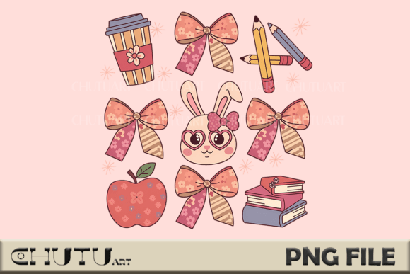 Kawaii School Bunny - Back to School