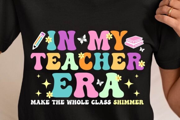 Teacher Era Svg, Back to School PNG: A Strategic Design Asset for Educators and Creators