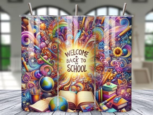 Welcome Back to School Design Tumbler: A Creative Solution for Personalized Hydration
